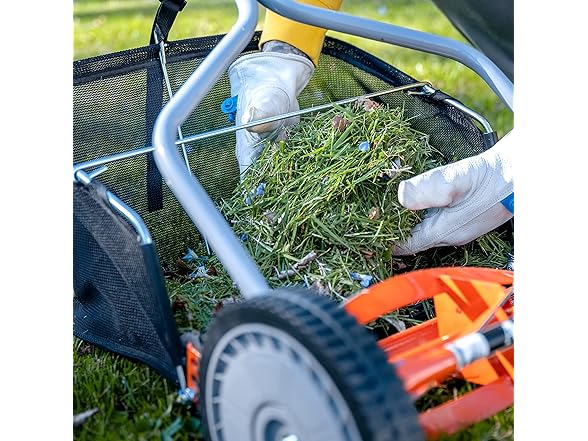 14-Inch/16-Inch Reel Lawn Mower Grass Catcher