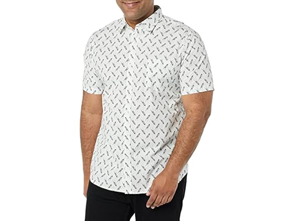AE Mens Slim-Fit Poplin Shirt