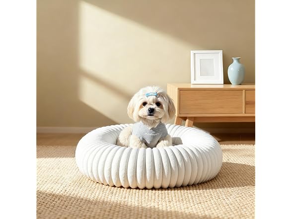 Calming Dog Bed Anti-Anxiety Donut Dog Beds
