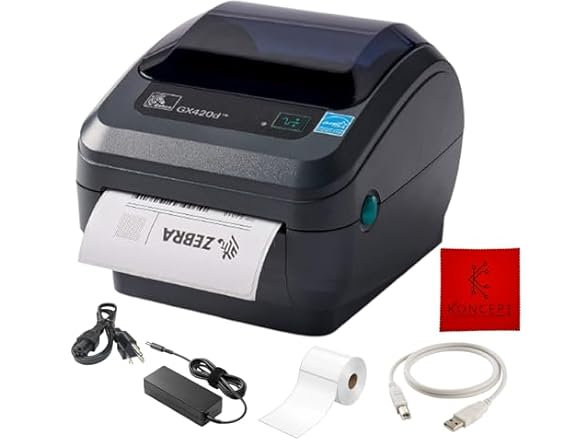 Zebra Thermal Desktop Label Printer
