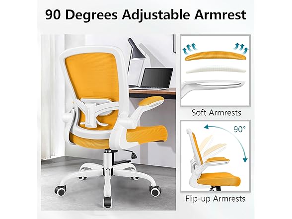 FelixKing Office Chair, Ergonomic Desk Chair Breathable Mesh Adjustable High Back (Open Box)