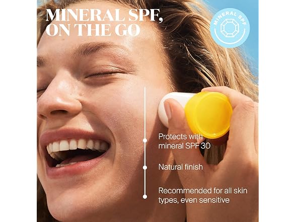 Supergoop Mineral Sheer Stick SPF 30 0.7oz