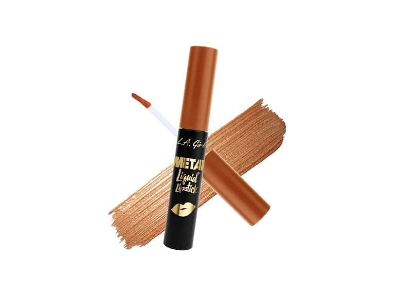 L.A. Girl L.A. Girl Metal Liquid Lipstick, Golden GML856
