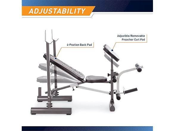 Marcy Folding Weight Bench 20100