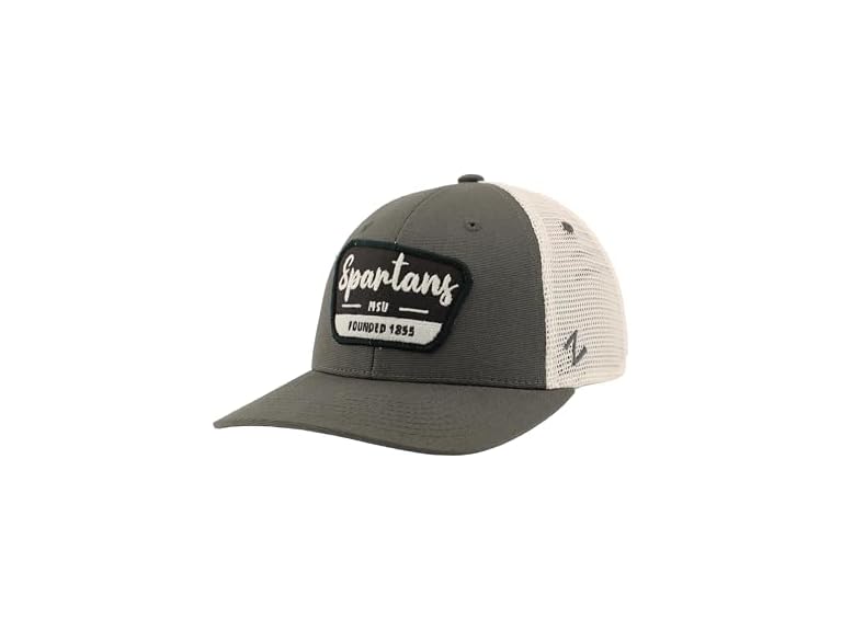 ZHATS Standard NCAA Officially Licensed Hat Canvas State Park, Stone, One Size