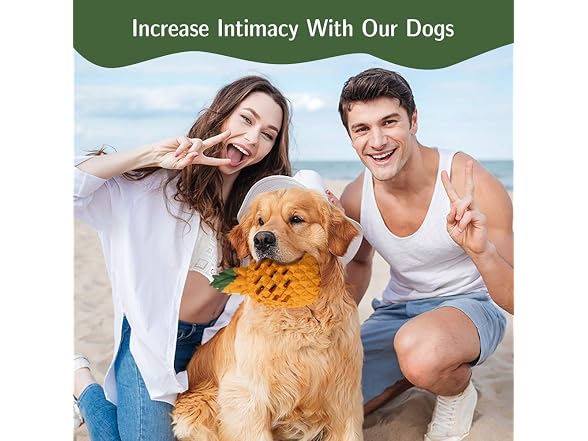 clapzovr Upgrade Dog Toys for Aggressive Chew