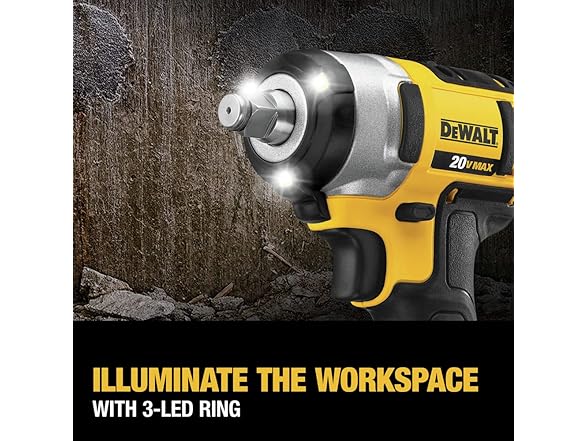 DEWALT DCF880HM2 20V MAX Impact Wrench Kit