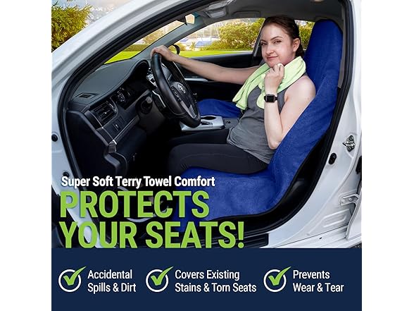 Season Guard Terry Cloth Sweat Towel Sea