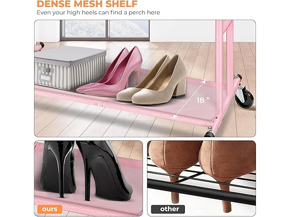 Fishat Pink Heavy Duty Double Rod