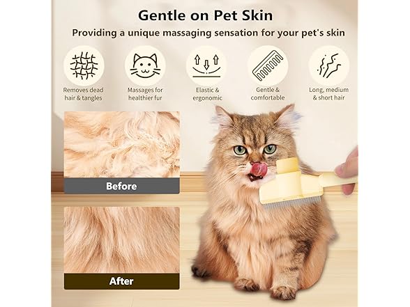 TAOTOP 2PCS Pet Comb