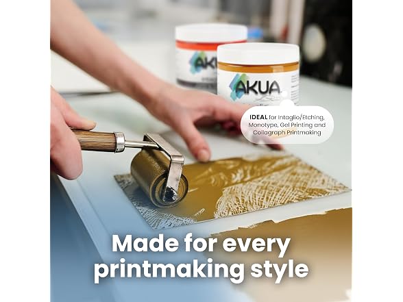 Akua Intaglio Water-Based Ink, 8-Ounce Jar - Gallery 5
