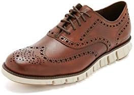 Cole Haan Zerogrand Wingtip Oxfords Men's Shoes British Tan Size 11.5