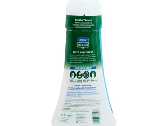 SmartMouth Mouthwash Fresh Mint 16oz