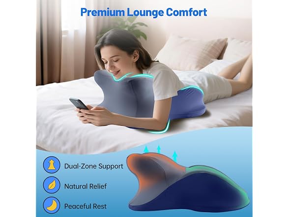 MOONYOOY Zoned Memory Foam Wedge