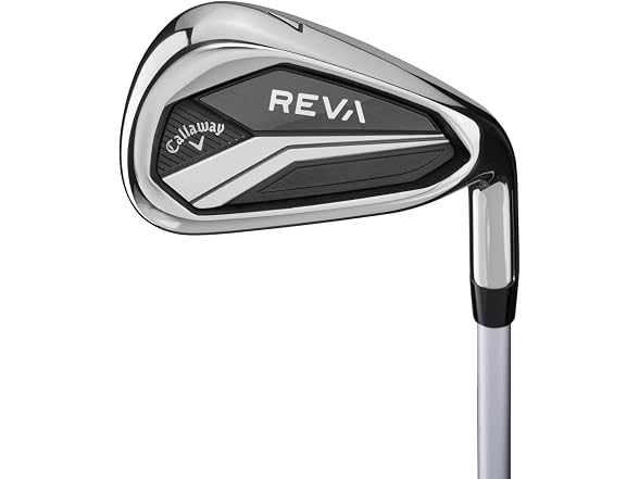 Callaway Golf Women's REVA Complete Golf Set (8 Pieces (Long) Cart Bag, Black) (Right Hand)