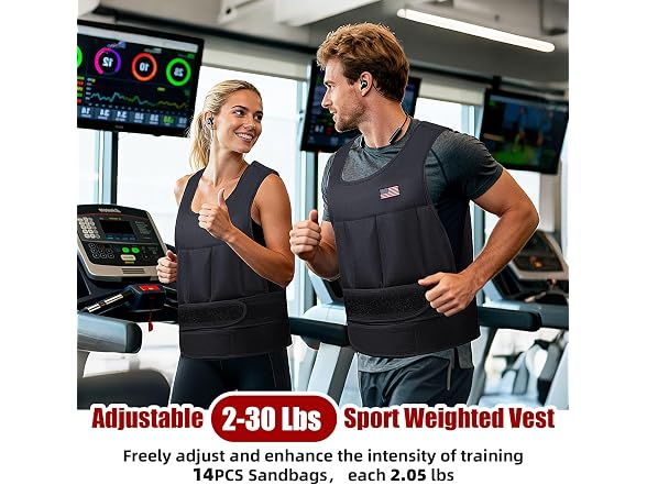 Wolliwa Adjustable Weighted Vest