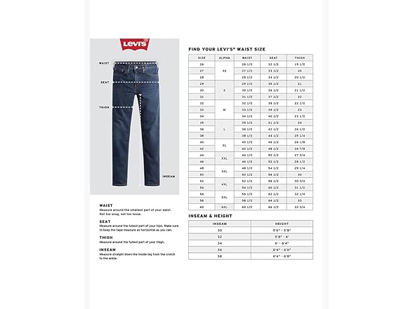 Levi's Men's 505 Regular Fit Jeans