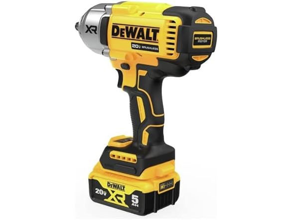 DEWALT DCF900P2 20V MAX XR 1/2in Impact Wrench Kit