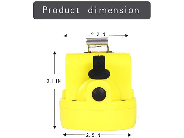 Yongkist Mining Lamp Rechargeable Headlight