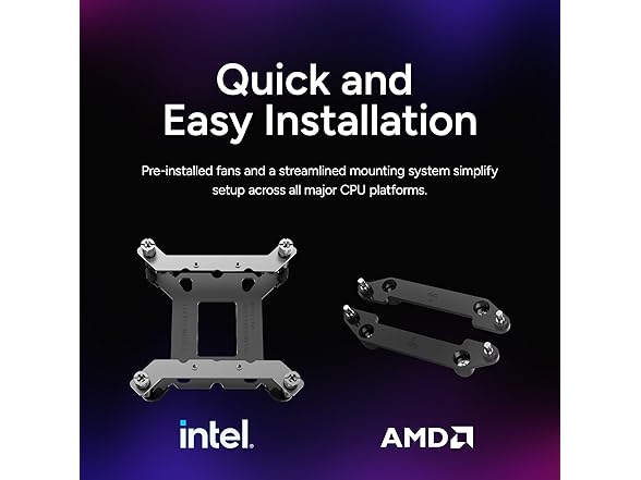 Cooler Master Atmos II 360 VRM AIO CPU Liquid Cooler