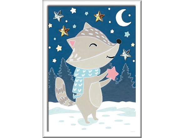 Ravensburger CreArt Cute Badger Paint by Numbers