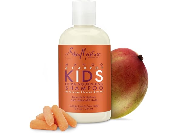 Shea Moisture Kids Shampoo Mango Carrot 8oz
