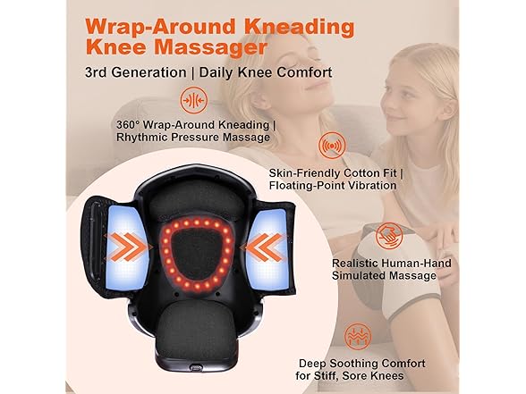 Deity Knee Massager 3in1 Cordless