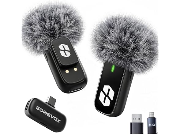 SONEVOX AirMic Mini Wireless Microphone