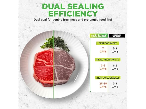 Nutrichef Automatic Food Vacuum Sealer 