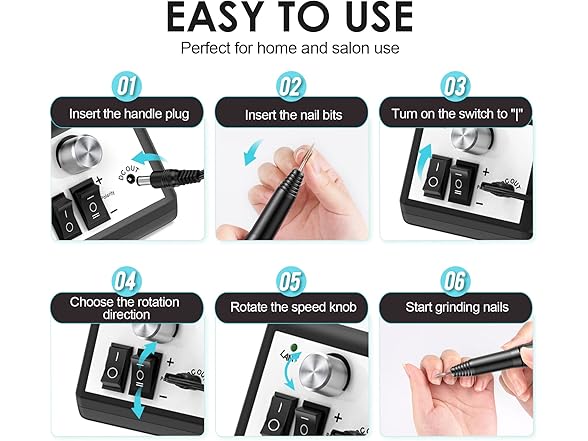 Professional Electric Nail Drill Machine