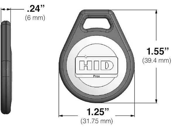 HID Corporation 1346 ProxKey III Key Fob