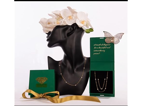 BeautyFea gold plated necklace