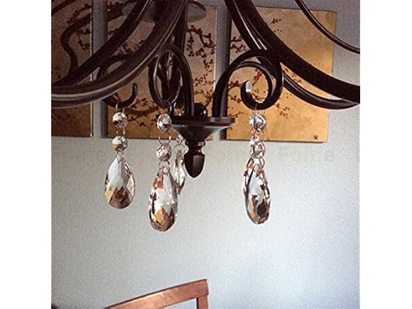 FOME Crystal Chandelier Teardrop Pieces