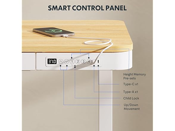 FLEXISPOT Comhar Electric Standing Desk