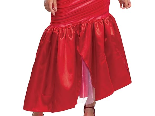 De Vil Estella Red Dress Costume (M 8-10)