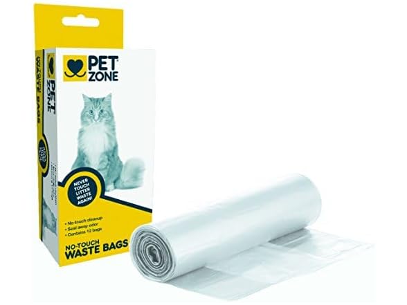 Pet Zone Universal No-Touch Cat Litter Bags