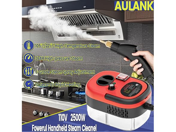 Portable Pressurized Steamer for Cleaning