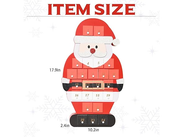 Shimmering design Christmas Advent Calendar 2024