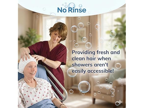 No-Rinse Shampoo Cap Disposable