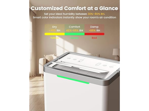HOPSEN 34 Pints Dehumidifier
