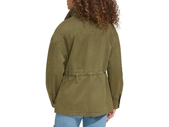 Levi's Women (L) Stand Collar Cotton Jacket
