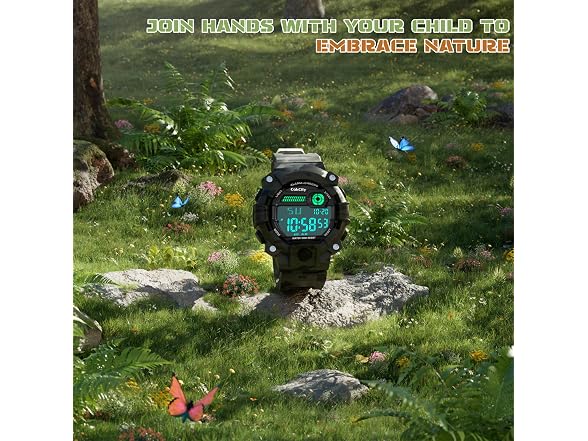 CakCity Boys Camouflage LED Sport Watch
