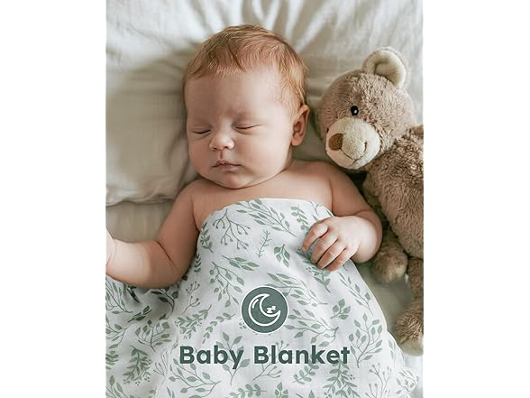 Yoofoss Muslin Swaddle Blankets