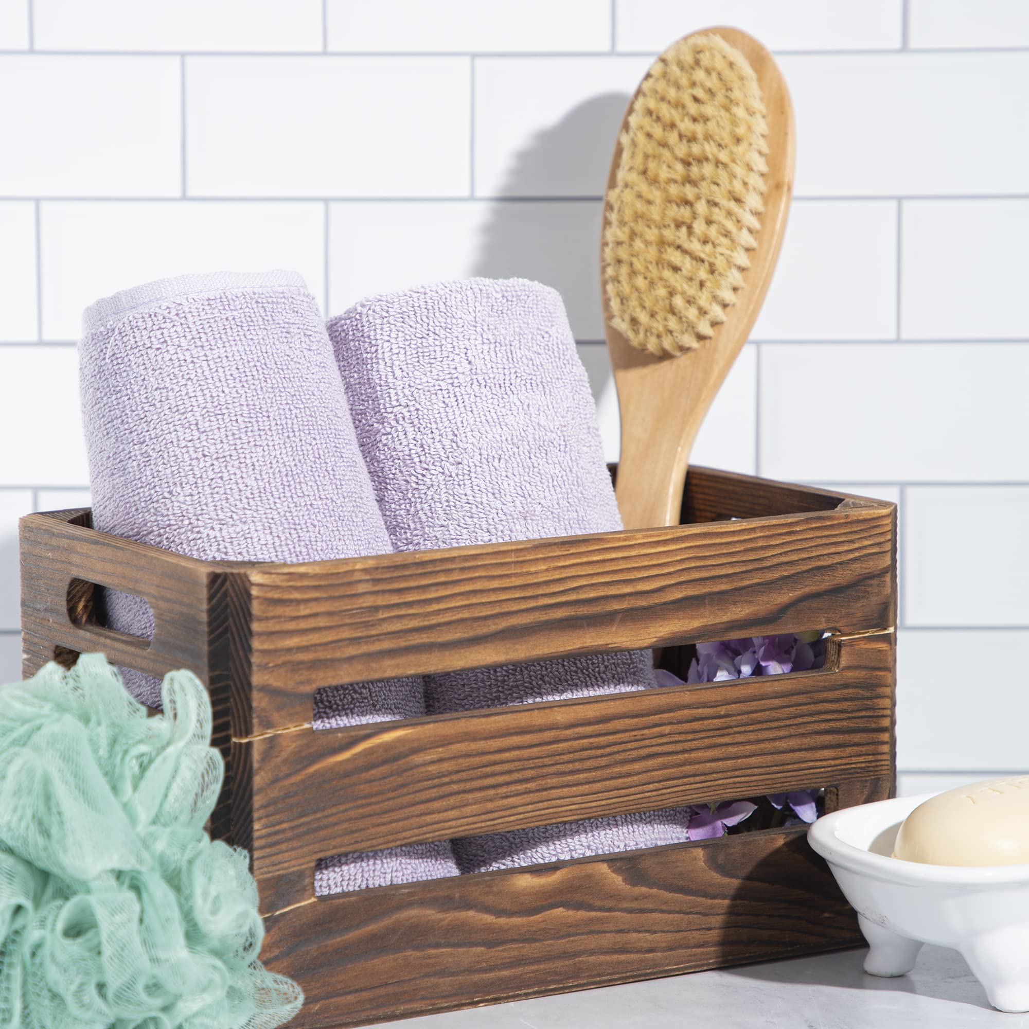 Rae Dunn Decorative Hand Towels 2-Pack - Gallery 18