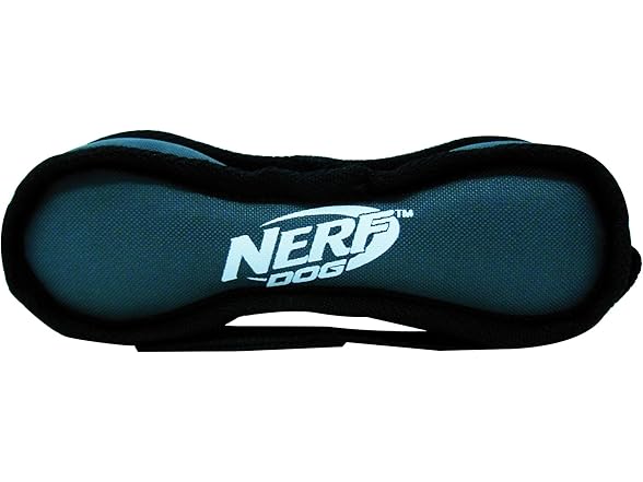 Nerf Dog Force Grip Barbell Dog Toy