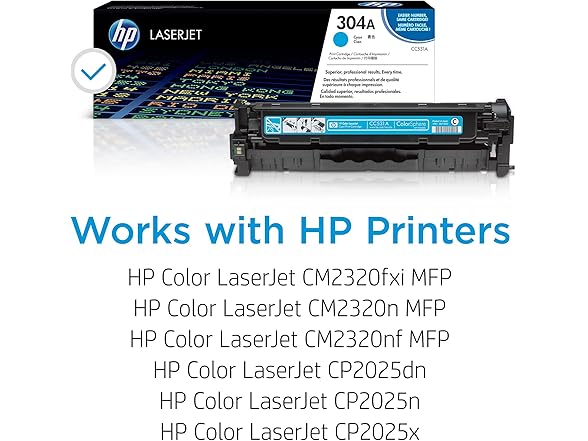 HP CC531A Toner Cartridge Cyan