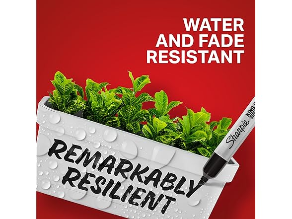 Sharpie King Size Markers Black 12ct