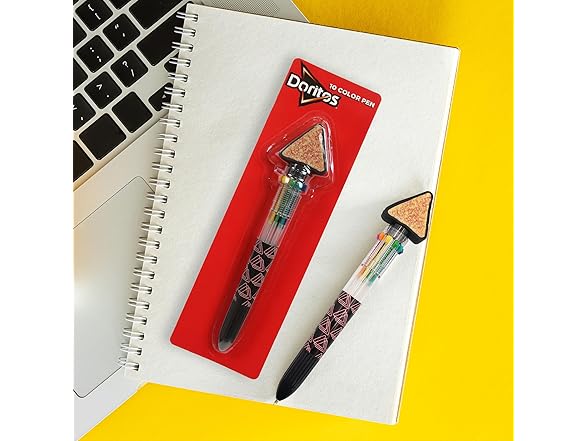 Novelty Candy & Snack Brand Multi Color Pens, Doritos 10 pk