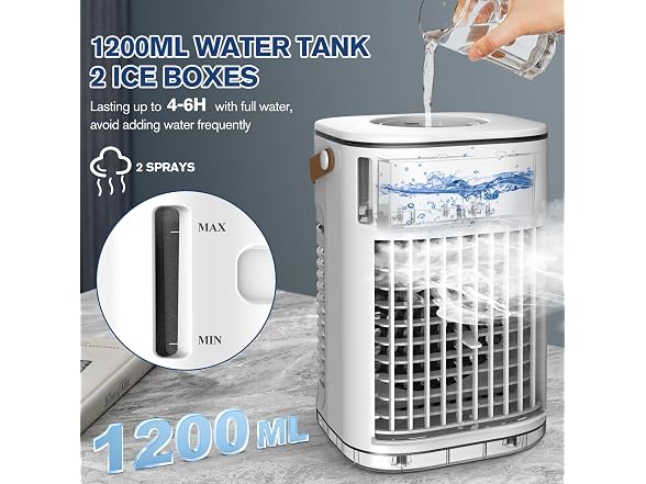FLOWBREEZE Evaporative Air Cooler w/Remote