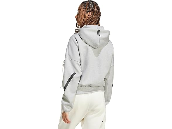 adidas Womens ZNE Zip Hoodie